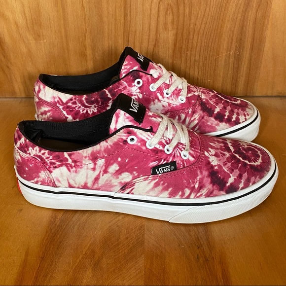 Vans Tie Dye Pink Sneakers SEF0742 - Picture 1 of 9